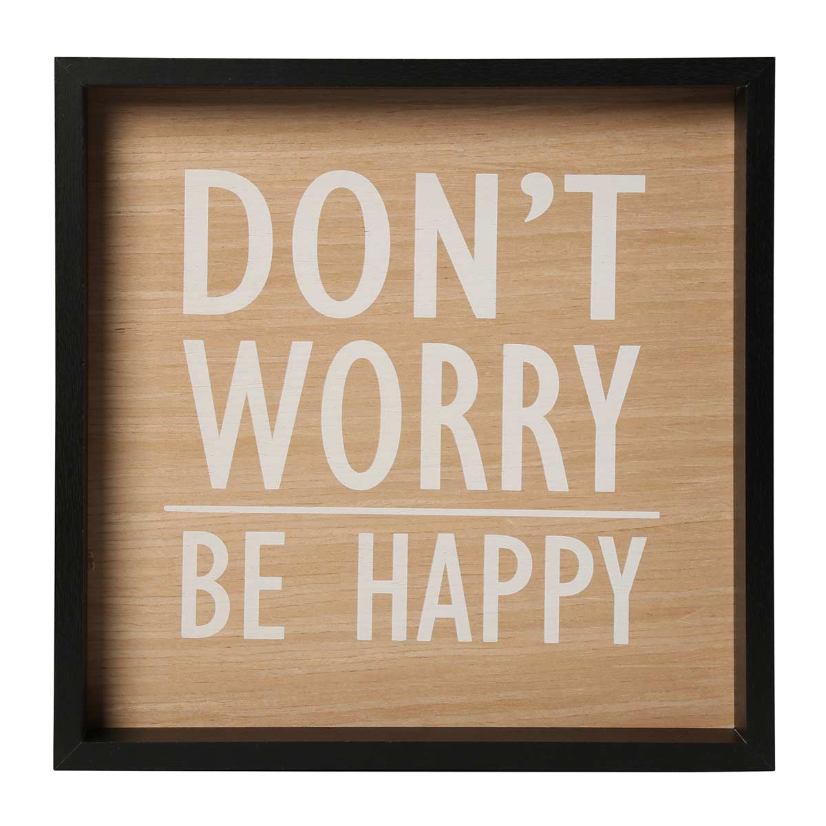 Cuadro  ``DONT WORRY BE HAPPY``  